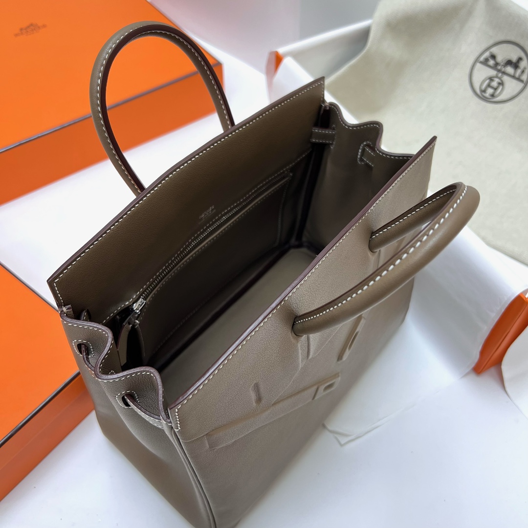 에르메스 버킨백25 섀도우 에토프 은장 버클